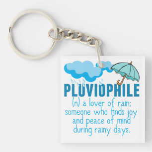 Porte-clés Pluviophile