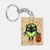 Porte-clés Poche | Drôle Halloween Pickle (Devant gauche)