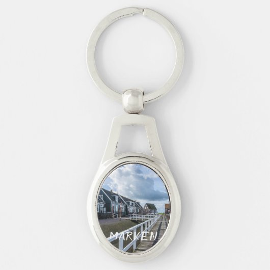 Porte-clés Poche en bois à Marken, Pays-Bas (Devant)