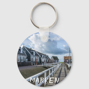 Porte-clés Poche en bois à Marken, Pays-Bas