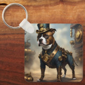 Porte-clés Poches mécaniques : Steampunk Staffordshire Terrie (Recto)