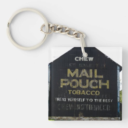 Porte-clés Pochette Chew Mail Tabac Grange - Photo originale (Devant)