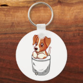 Porte-clés Pocket Cute Jack Russell Terrier (Recto)