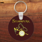 Porte-clés Pocketwatch Steampunk (Recto)
