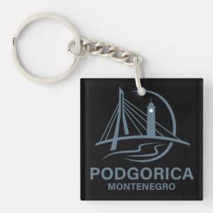 Porte-clés Podgorica Monténégro Europe