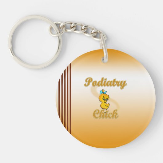 Porte-clés Podiatry chick (Devant)