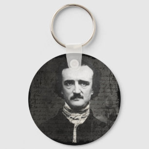 Porte-clés Poe noir et blanc