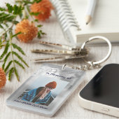 Porte-clés  Poem Memorial Keepsake Angel Sky Clouds  (Devant droit)