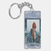 Porte-clés Poem Memorial Keepsake Ocean Sea Beach (Devant gauche)