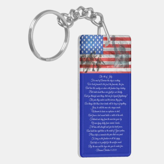 Porte-clés Poème ancien (Devant gauche)