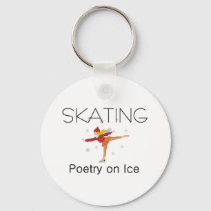 Porte-clés Poésie de patinage SUPÉRIEURE
