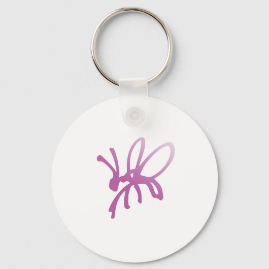 Porte-clés Poetica Bug rose (Recto)