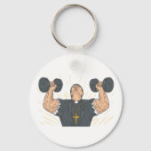 Porte-clés Poids de levage du prêtre (Verso)