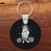 Porte-clés Poids Unicorn - Funny Deadlift Et Gym Gif (Recto)