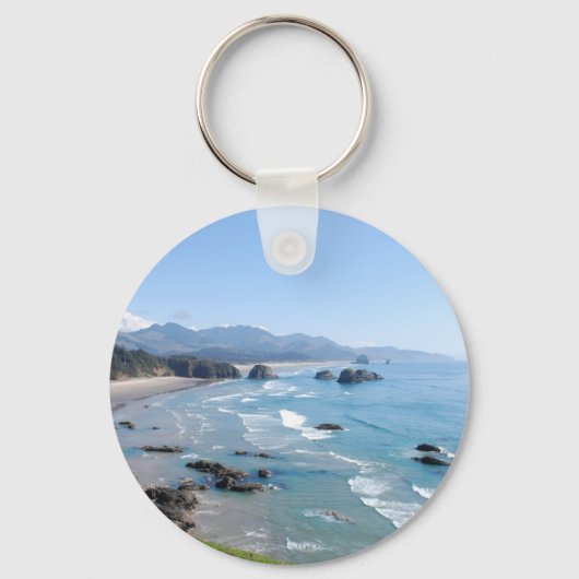 Porte-clés Point de vue côtier de l'Oregon (Recto)