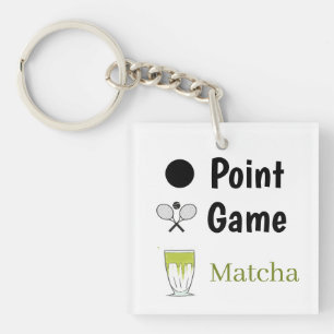 Porte-clés Point Game Matcha