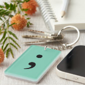 Porte-clés Point-virgule (Devant droit)