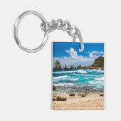 Porte-clés Pointe des Châteaux, Grande-Terre, Guadeloupe (Devant gauche)