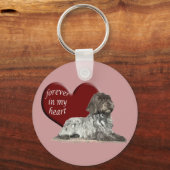 Porte-clés Pointeur à poils durs (Recto)