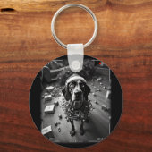 Porte-clés Pointeur Allemand De Noël Pris Sur Cam (Recto)