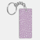 Porte-clés Points Dalmatiens Lilac, Points Dalmatiens, Pots D (Devant gauche)