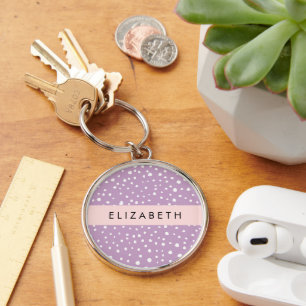 Porte-clés Points Dalmatiens Lilac, Points Dalmatiens, Votre