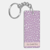 Porte-clés Points Dalmatiens Lilac, Points Dalmatiens, Votre (Devant gauche)