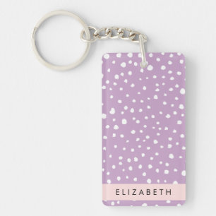 Porte-clés Points Dalmatiens Lilac, Points Dalmatiens, Votre