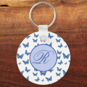 Porte-clés Points de papillons personnalisés (Recto)