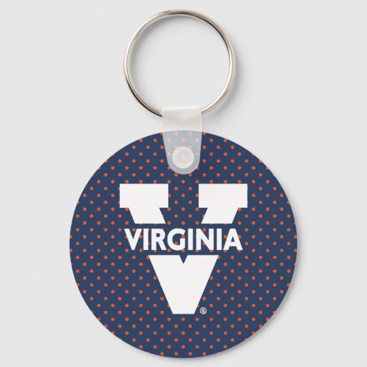 Porte-clés Pois de Virginia Cavaliers (Recto)