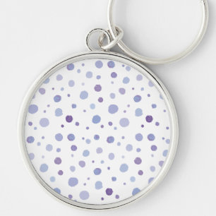 Porte-clés pois peints à la main