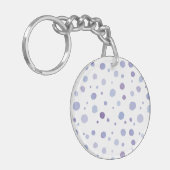 Porte-clés pois peints à la main (Devant gauche)