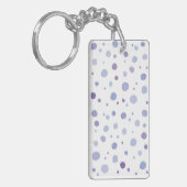 Porte-clés pois peints à la main (Devant gauche)