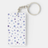 Porte-clés pois peints à la main (Dos)