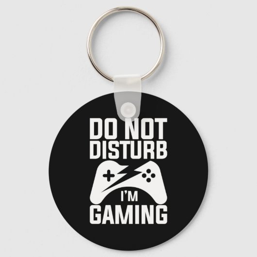 Porte-clés Poison gamer | do Not Disturb I Am Gaming (Recto)