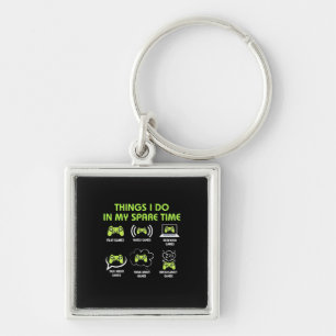 Porte-clés Poison gamer Things Gamer Do In My Spare Time