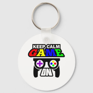 Porte-clés Poison Keep Calm Game