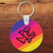 Porte-clés Poisson arc-en-ciel (Recto)
