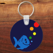 Porte-clés poisson arc-en-ciel (Recto)