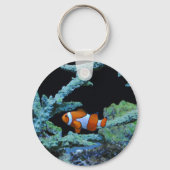 Porte-clés Poisson clown en corail (Verso)