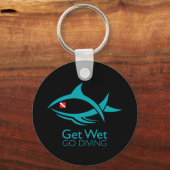Porte-clés Poisson de plongée tribale (Recto)