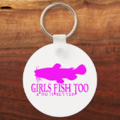 PORTE-CLÉS POISSON DES FILLES TROP CATFISH (Recto)