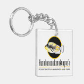 Porte-clés Poisson d'État d'Hawaï - Humuhumunukunukuapua'a (Devant gauche)