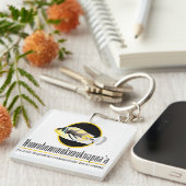 Porte-clés Poisson d'État d'Hawaï - Humuhumunukunukuapua'a (Devant Droit)