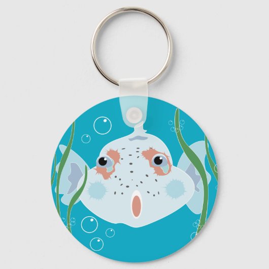 Porte-clés Poisson Drôle (Recto)