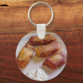 Porte-clés Poisson Et Chips (Recto)