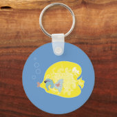 Porte-clés Poisson jaune (Recto)