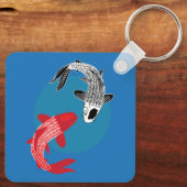 Porte-clés Poisson Koi (Verso)