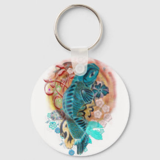 Porte-clés Poisson Koi japonais élégant