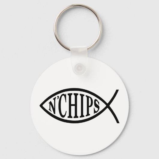 Porte-clés Poisson N' Chips Poisson (Recto)
